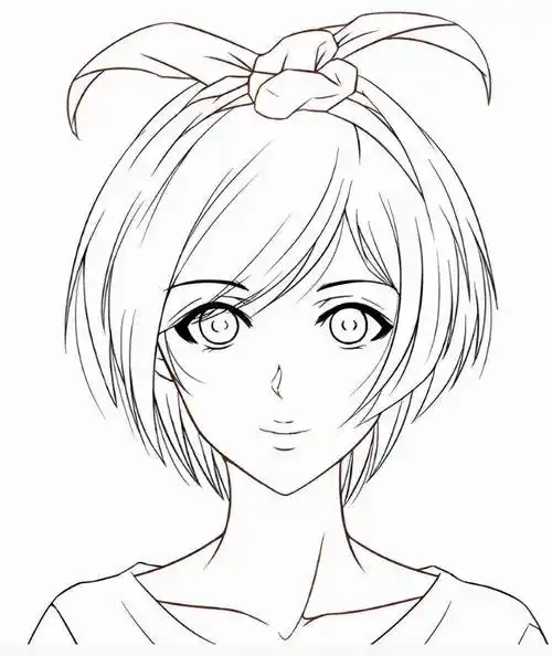 任何人都能画的正面头像画法教学!