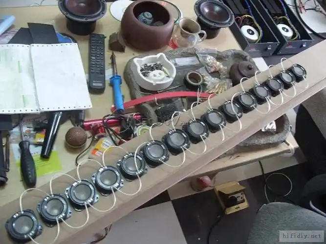 手又痒了diy自制2寸音柱喇叭音箱附分频器图(4)_haodiy_音响电子电脑