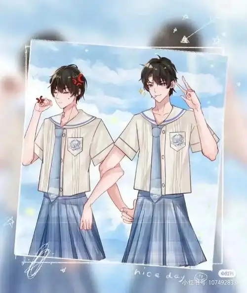 当贺朝,谢俞穿上女装(总感觉下.