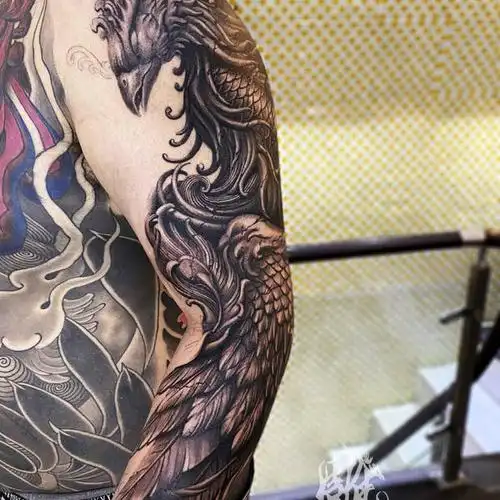 《涅盘》酝酿了好几年的想法,今_纹身吧社区 - 纹身大咖