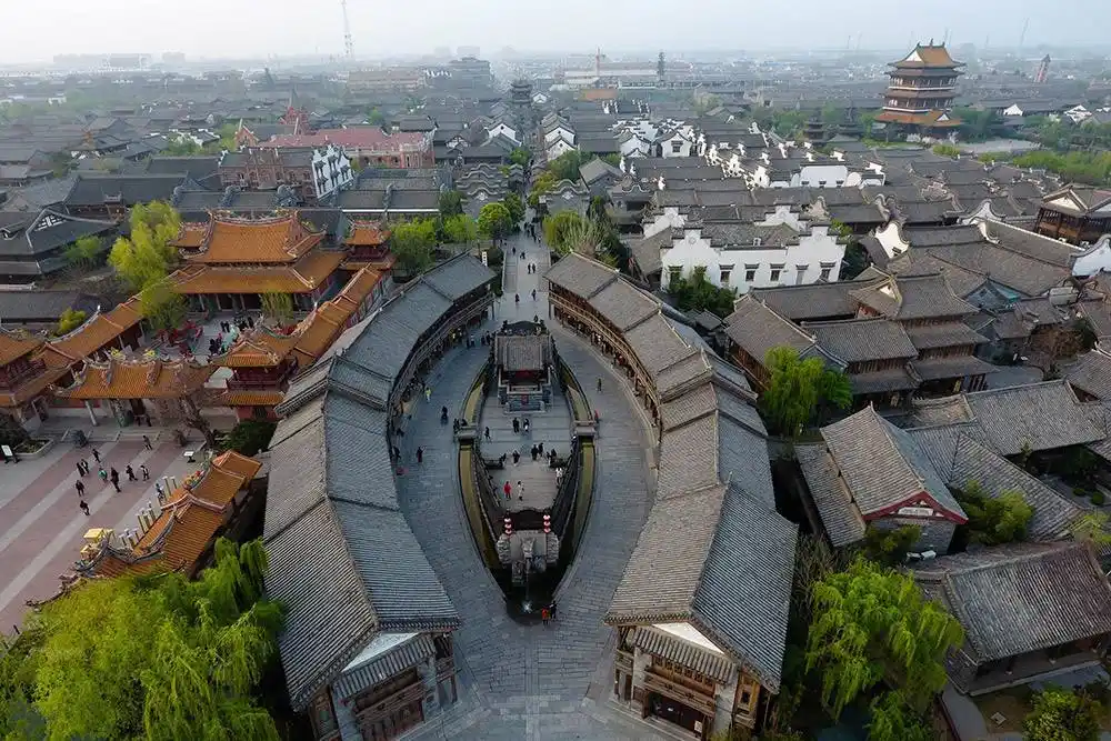 白天不懂夜的黑,台儿庄古城的夜景美的让人沉醉!