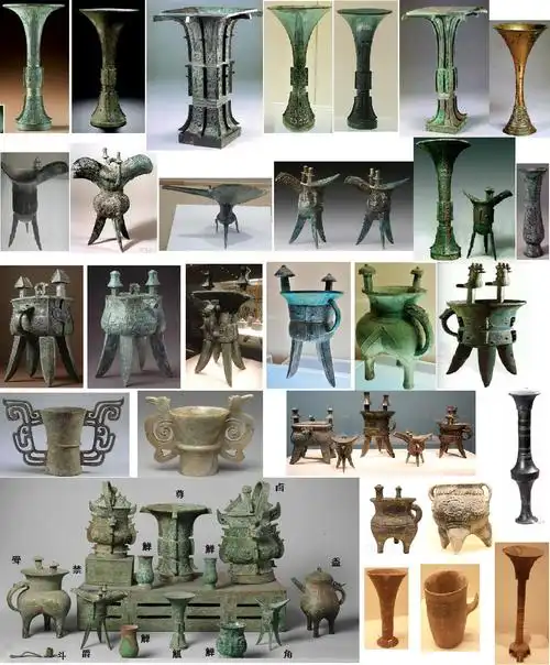 这么丰富多彩的酒杯酒具表明,古代中国酒业发达(最早的含酒精遗