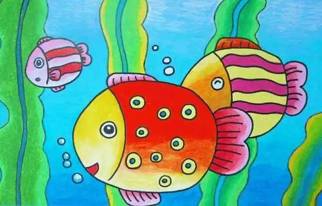 画小鱼 画小鱼又简单又漂亮