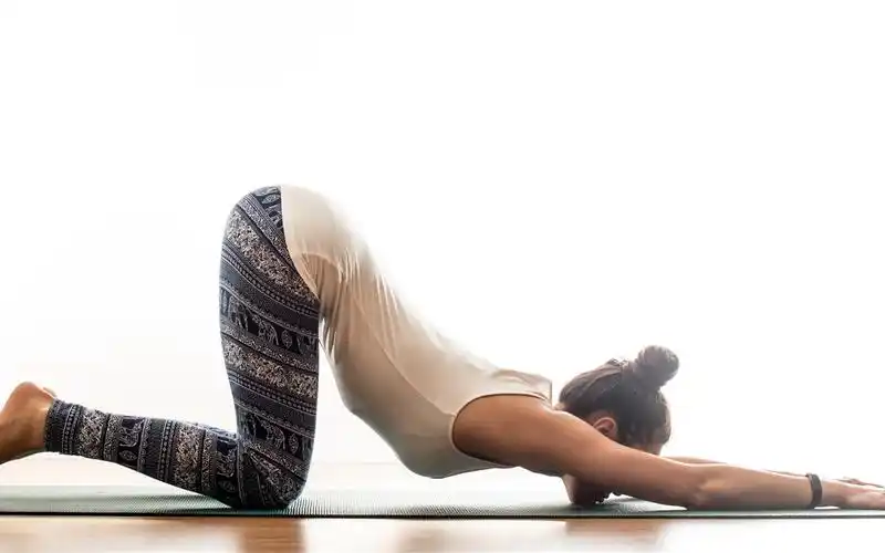 瑜伽女孩,体操,姿势 壁纸