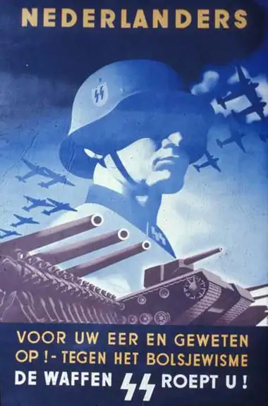 点击图片进入下一页二战德军征兵海报.