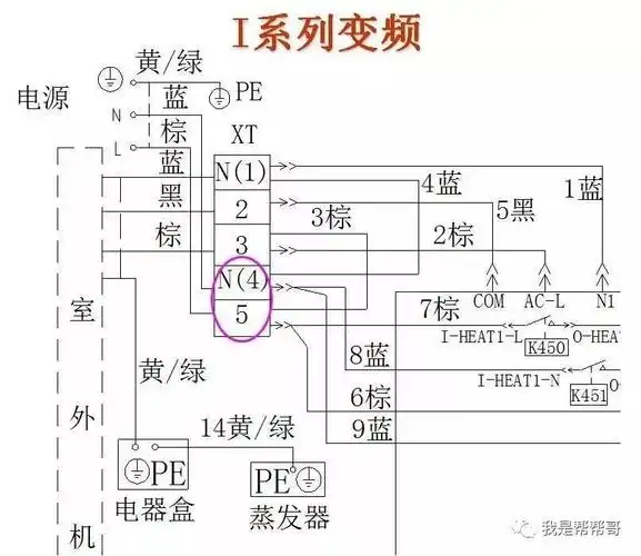 空调内机怎么分析接线 空调室内机怎么接线图解
