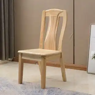 全实木椅子餐椅家用橡木成人简约餐桌椅子书桌椅子木凳子靠背椅