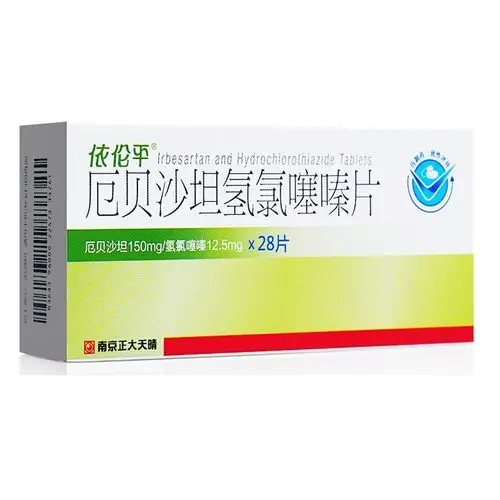 正大天晴 厄贝沙坦氢氯噻嗪片 150mg:12.