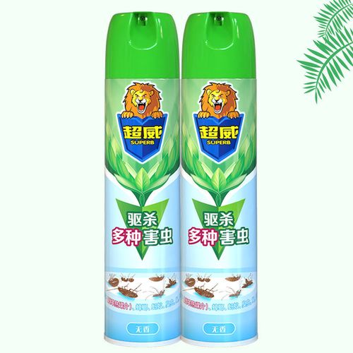 超威杀虫剂气雾剂无香600ml室内灭蚊子蟑螂药苍蝇非无毒驱虫喷雾