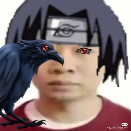 羌族小煞火影鼬和卡卡西沙雕头像