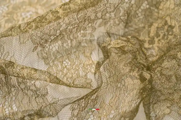意大利进口面料valentino蕾丝