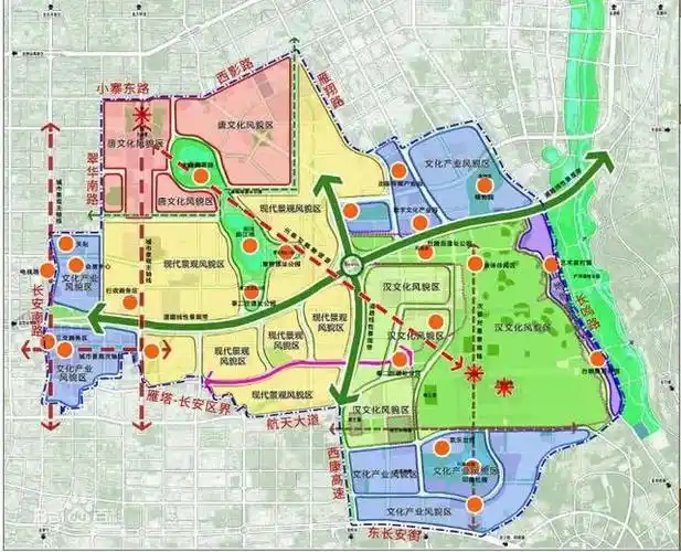 曲江规划图