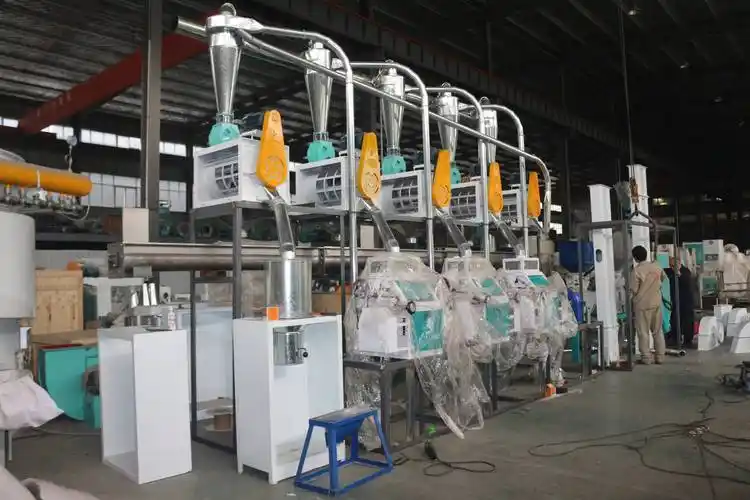 乌干达15吨玉米粉加工设备