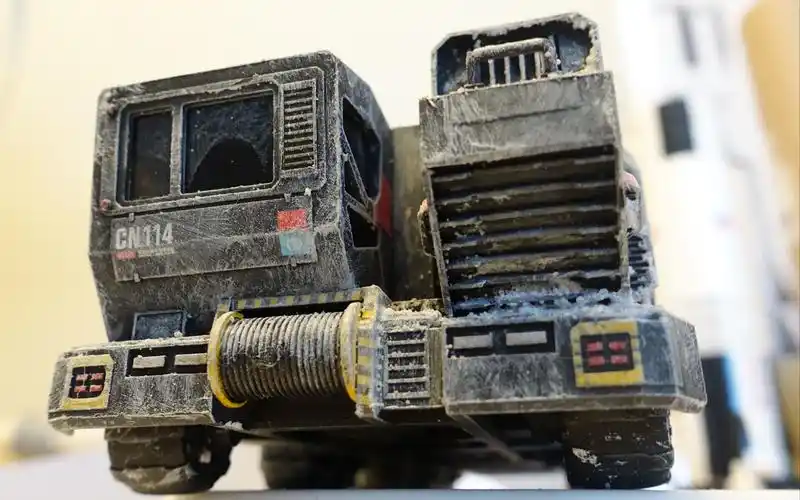 流浪地球箱式运载车制作!q版小个子也可以有气势!