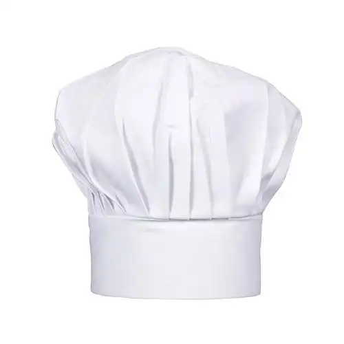 儿童摄影白色小厨师帽子 婴儿百天宝宝拍照外贸厨师帽 幼儿园帽子