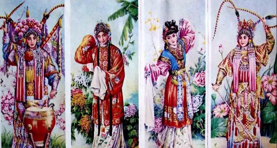 一统天下开创了旦角挑班唱戏的新局面他们就是京剧的"四大名旦"梅兰芳