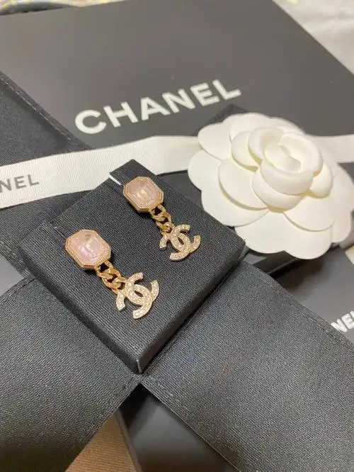 香奈儿chanel方糖耳坠