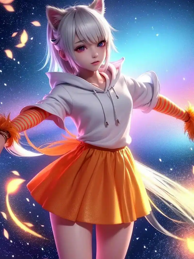 动漫头像和壁纸# #ai绘画# #美女# #二次元# #人工智能ai艺术#  美