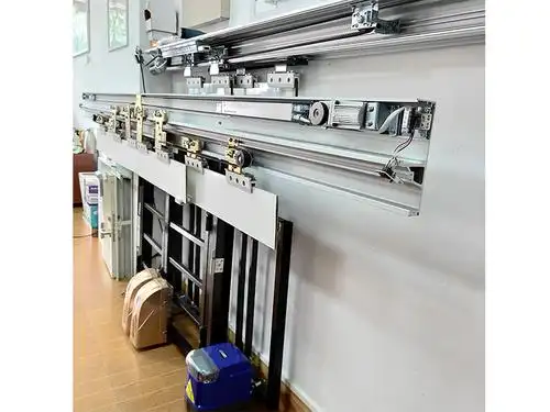 石嘴山重叠自动门机组上下轨道款