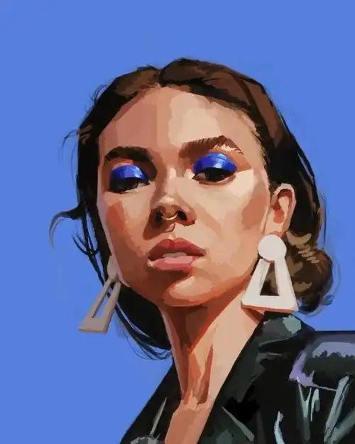 procreate堆叠厚涂法 :juni.artist