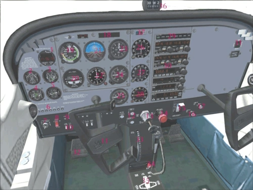 塞斯纳172型仪表介绍