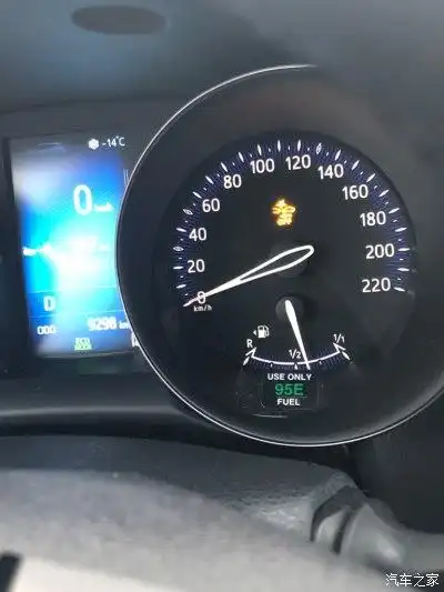 大家新年好,请问丰田chr速度仪表盘中间,出现一个黄色汽车碰撞图标,边