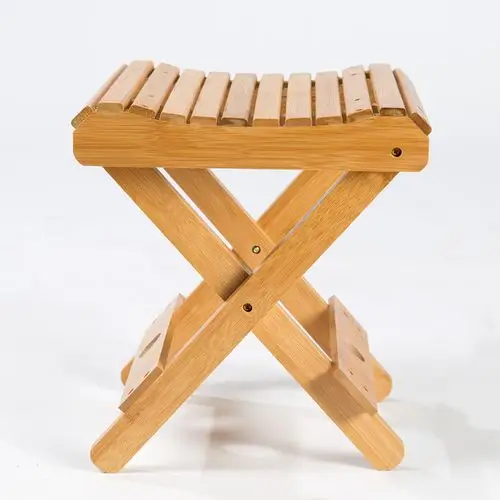 小木凳子 折叠_竹折叠凳子便携式家用非实木马扎户外钓鱼椅小板凳纳凉