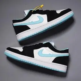 耐克aj低帮男鞋郭艾伦黑白熊猫板鞋女款空军一号运动鞋情侣耐磨鞋