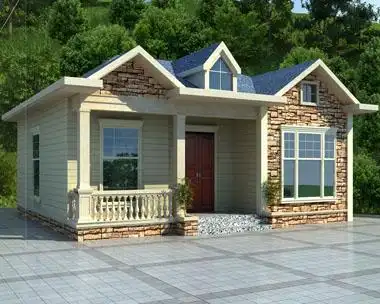 自建一层三间最漂亮现代简约精致农村小别墅施工图纸11.5mx10.5m