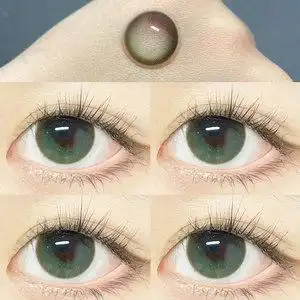 绿色美瞳大直径图片