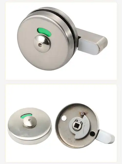 指示锁不锈钢卫生间指示锁商场公共厕所指示旋钮浴室指示拧手批发