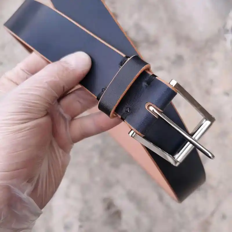 皮带～日本昭南茶芯,搭配国产精工不锈钢滚轴d字扣.带扣前端滚 - 抖音