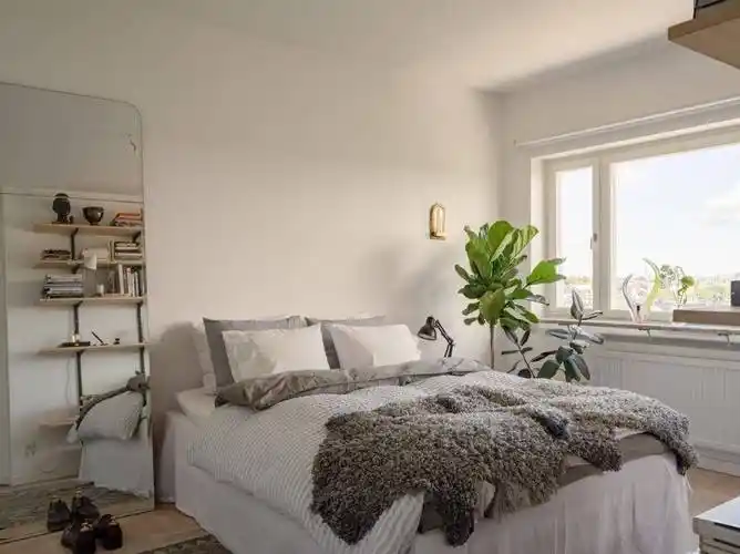 40平小户型公寓,一望无际的窗景带来温暖小时光,感觉超级幸福