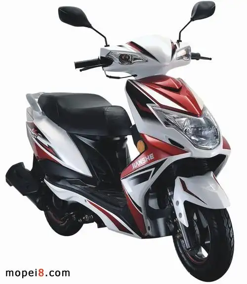 建设鹰派踏板摩托车u悦悦出行悦青春