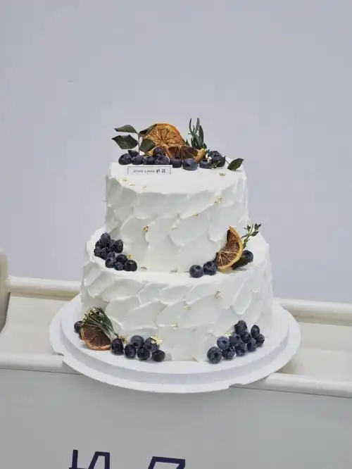 ins风蛋糕86双层蛋糕哈尔滨生日蛋糕