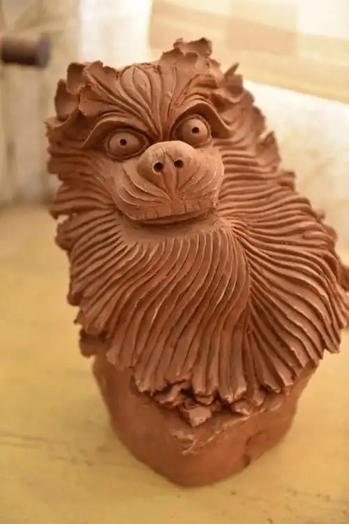 山东省非遗泰山泥塑雕刻艺术大师玄绪东