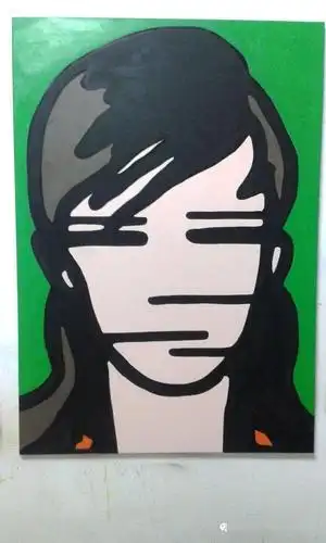 大众艺术网充满活力的几何抽象构成为特色英国现代流行波普画家乔纳森