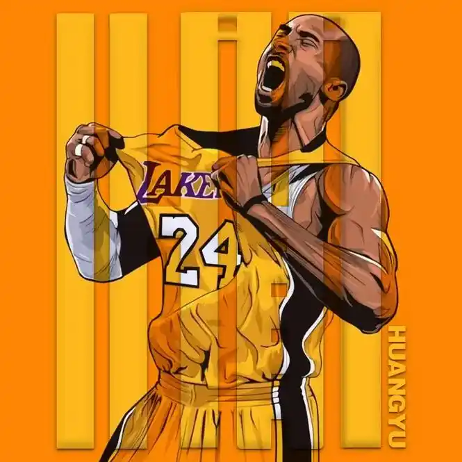 科比头像.#科比  - 抖音