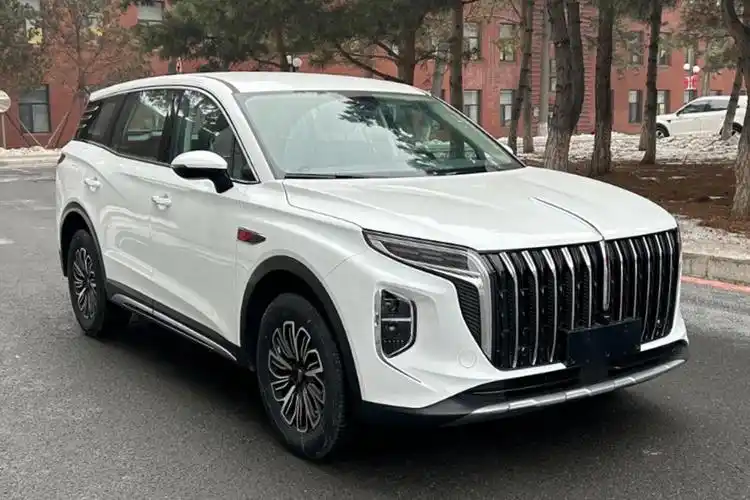 红旗hs6实车曝光,定位中大型suv,提供5座/6座/7座