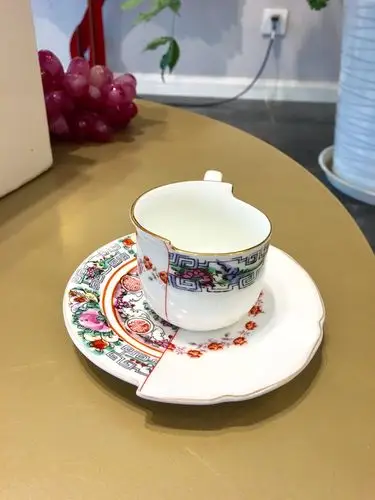 正品意大利seletti创意中西合璧咖啡杯情侣朋友互赠表达爱意佳礼