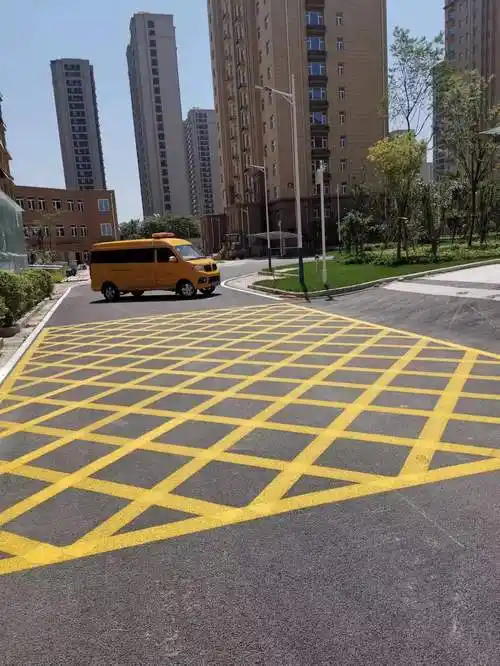 上海小区道路划线_交通_相关_的设计