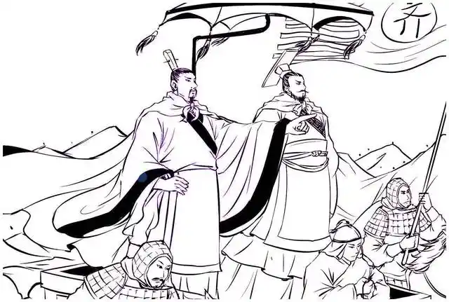 有一个寓言故事叫"齐桓公好服紫",说得是春秋五霸之一的齐桓公,爱好穿