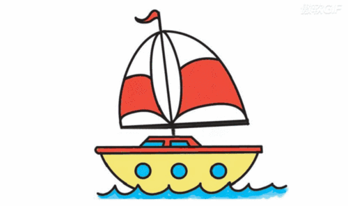 【道北小学·一年级美术】 第1课《船》