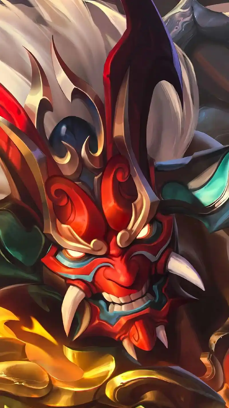 典韦战鼓燎原皮肤壁纸.素材来源:王者荣耀 #抖音图文 #壁纸 - 抖音