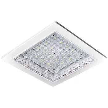 led吸顶灯卫生间灯浴室厕所厨卫明装暗装嵌入式防水厨房灯 长方形嵌入