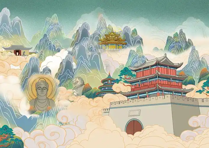 遇见洛阳|插画|商业插画|寻染 - 原创作品 - 站酷 (zcool)