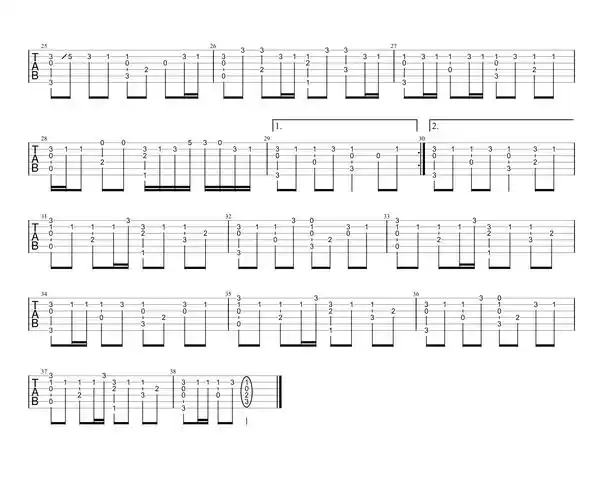 勾指起誓吉他谱洛天依图片高清版