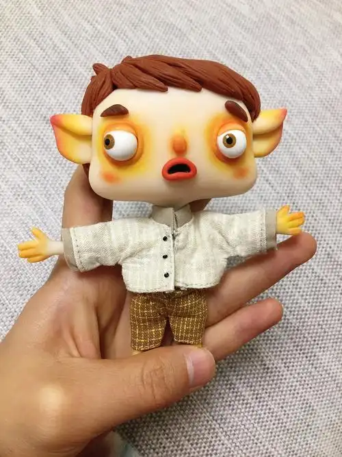 人偶制作 软陶|手工艺|手办/模玩|小亚小怪_原创作品-站酷zcool