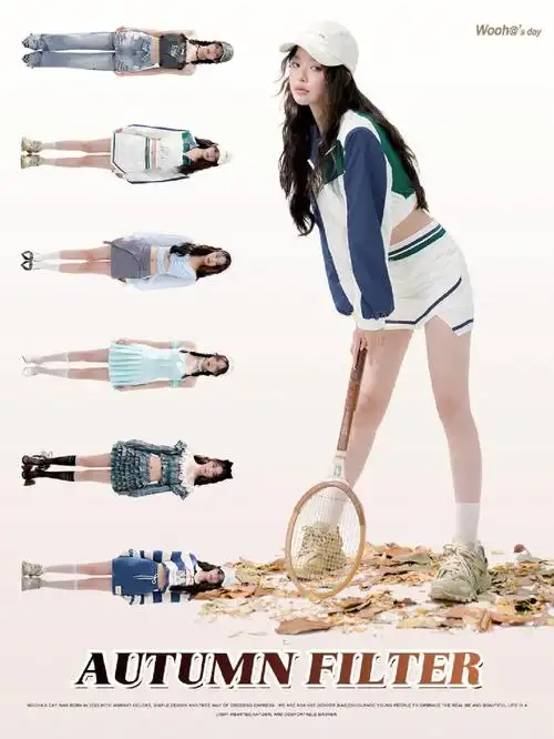 woohas day 2022 fall | "autumn filter"满怀希望的蓝绿色系合集