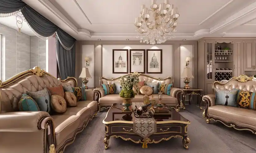 金色兰庭130m05欧式风格